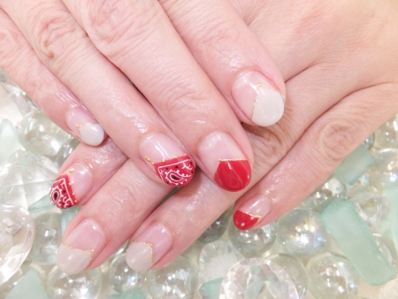 ☆バンダナネイル☆