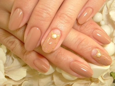 ◆テディベアブラウンネイル◆