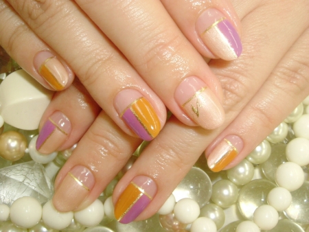 ◆大人バイカラーネイル◆