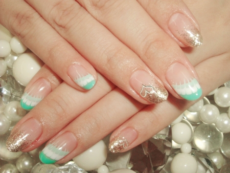 ◇リゾートピーコックネイル◇