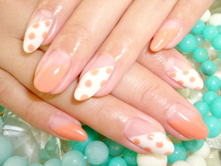 ☆８０'sドットフレンチ☆