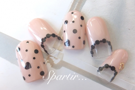 ◆Sweetハートドットネイル◆