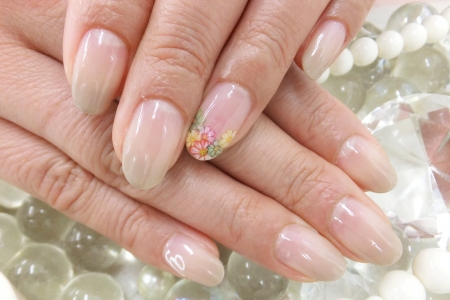 ◆フラワーグラデネイル◆